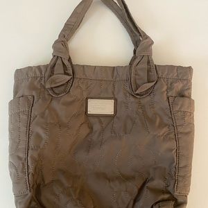 Marc By Marc Jacobs Brown Quilted Tote